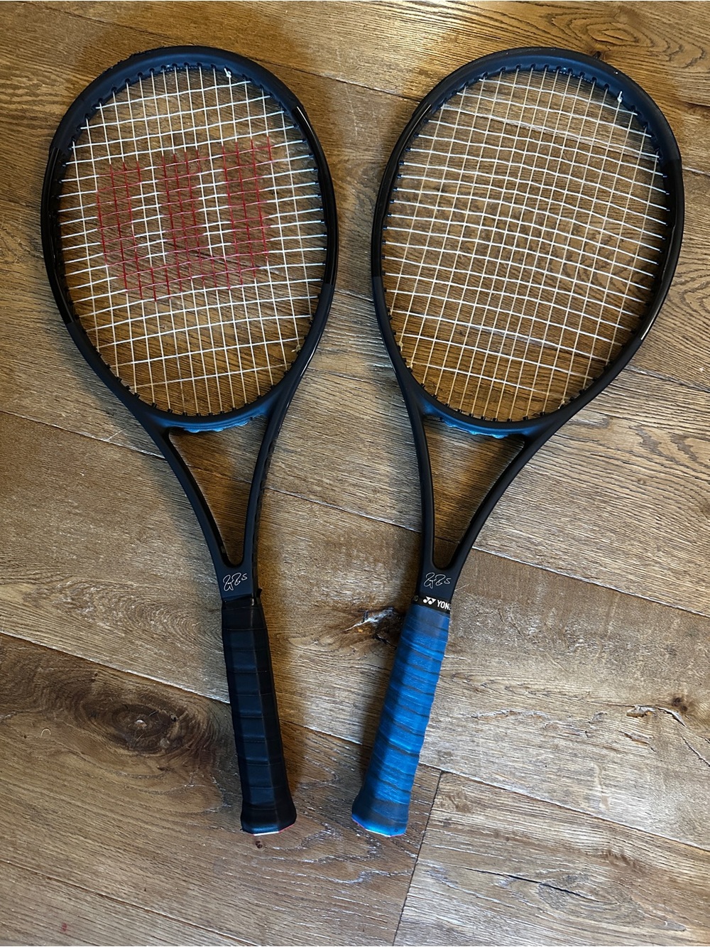 2x Wilson Pro Staff RF97 Roger Federer Autograph v.11 Tennis Racket 5 | 4 5/8
